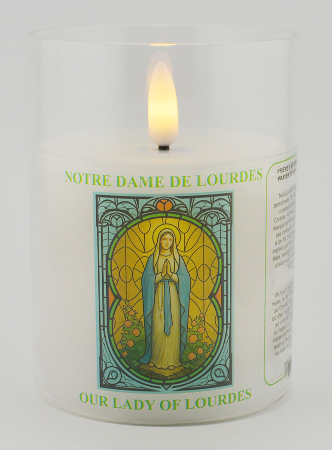 Vela de iglesia a pilas - Nuestra Señora de Lourdes (pic 1)