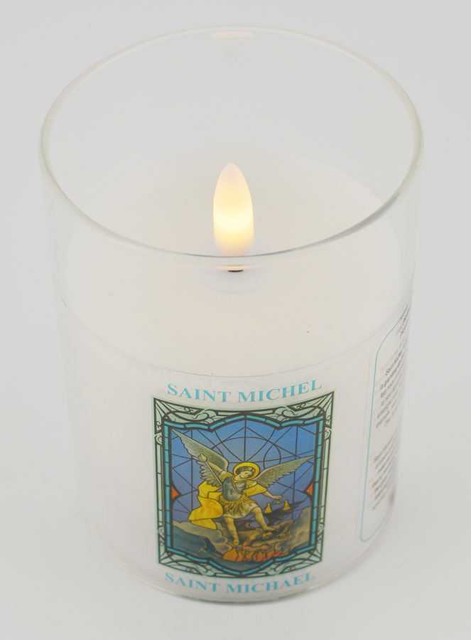 Lámpara de noche LED - Oración a San Miguel (pic 2)