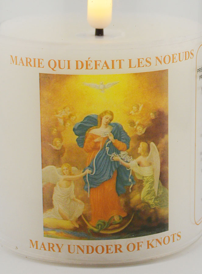 Votiva LED - Oração a Maria Desatadora dos Nós (pic 3)