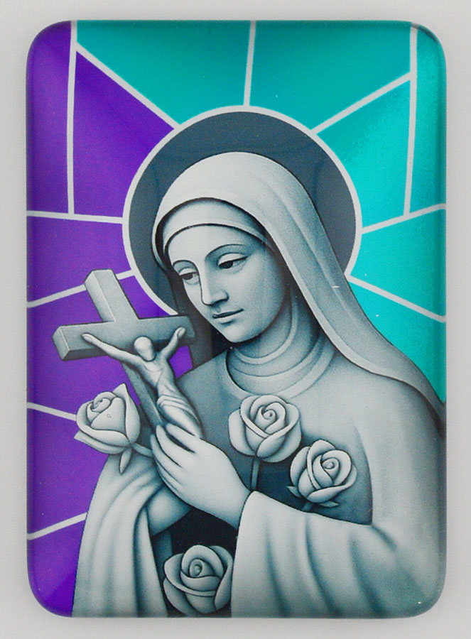 Imán + Folleto de novena – Santa Teresa (pic 4)