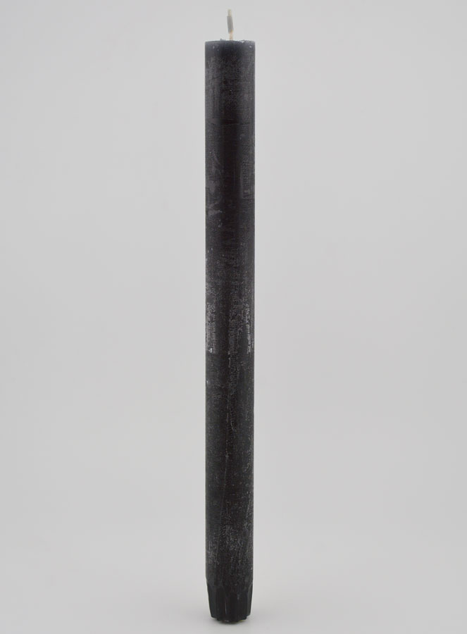 Vela Teñida en Masa 27 cm - Gris (pic 1)