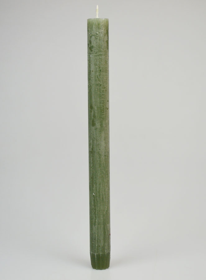 Vela de Oración Teñida en Masa - Oliva (pic 1)