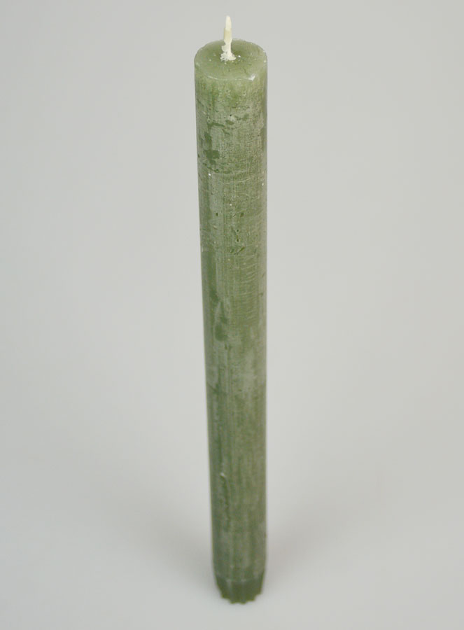 Vela de Oración Teñida en Masa - Oliva (pic 2)