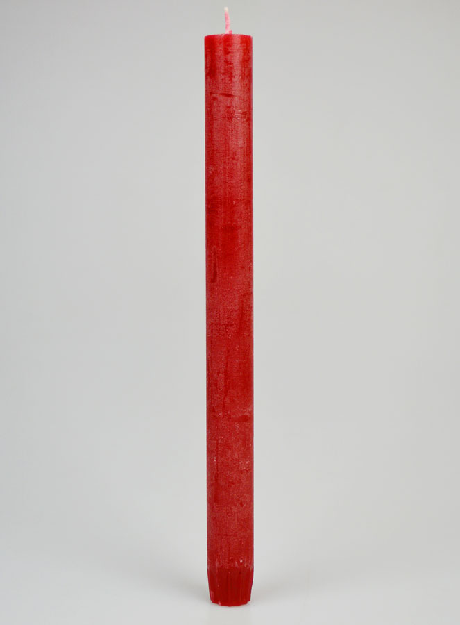 Vela de Oração Colorida Massa - Vermelho Carmim (pic 1)