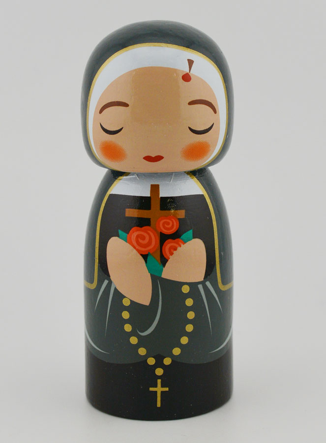 Estatua de Santa Rita - 10 cm (pic 1)