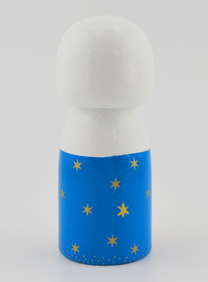 Estatua de la Virgen Milagrosa - 10 cm (pic 4)