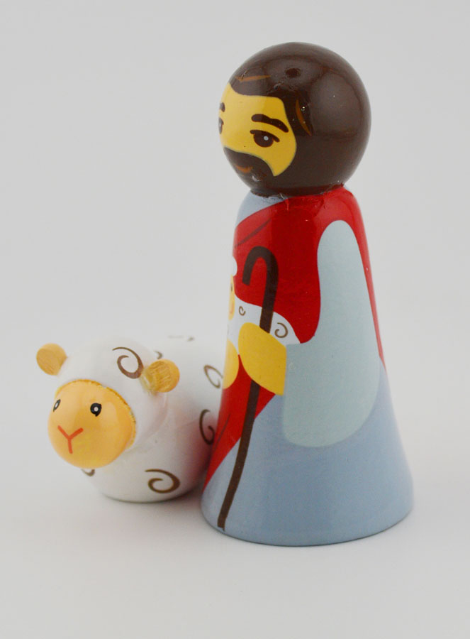 Estatua de Cristo el Buen Pastor y las Ovejas (pic 3)