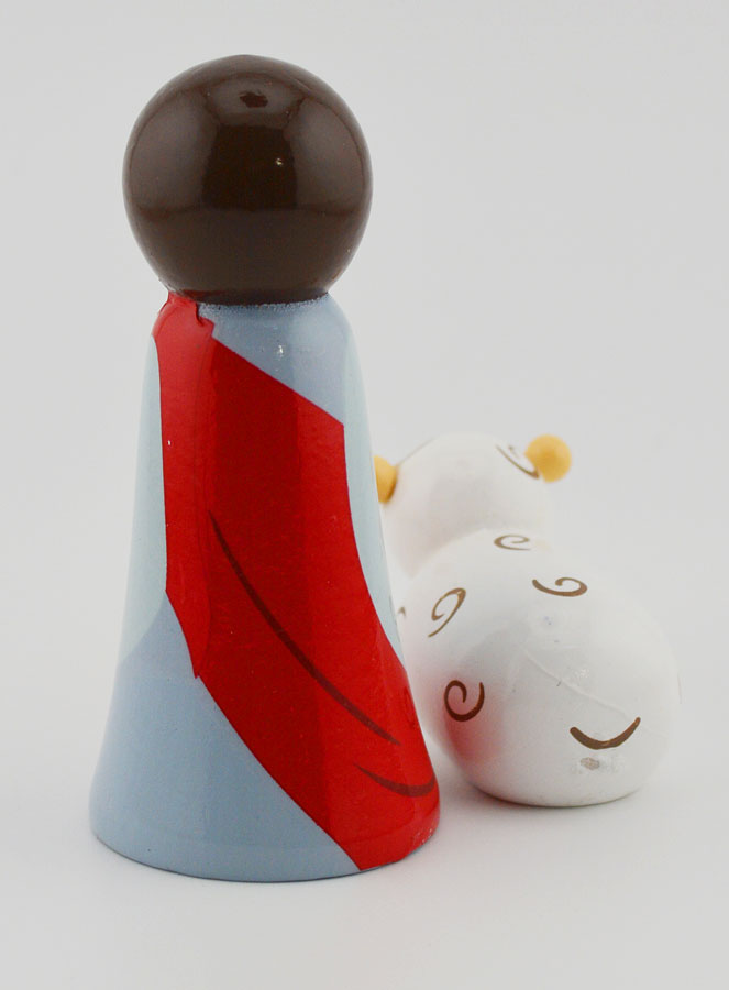 Estatua de Cristo el Buen Pastor y las Ovejas (pic 4)