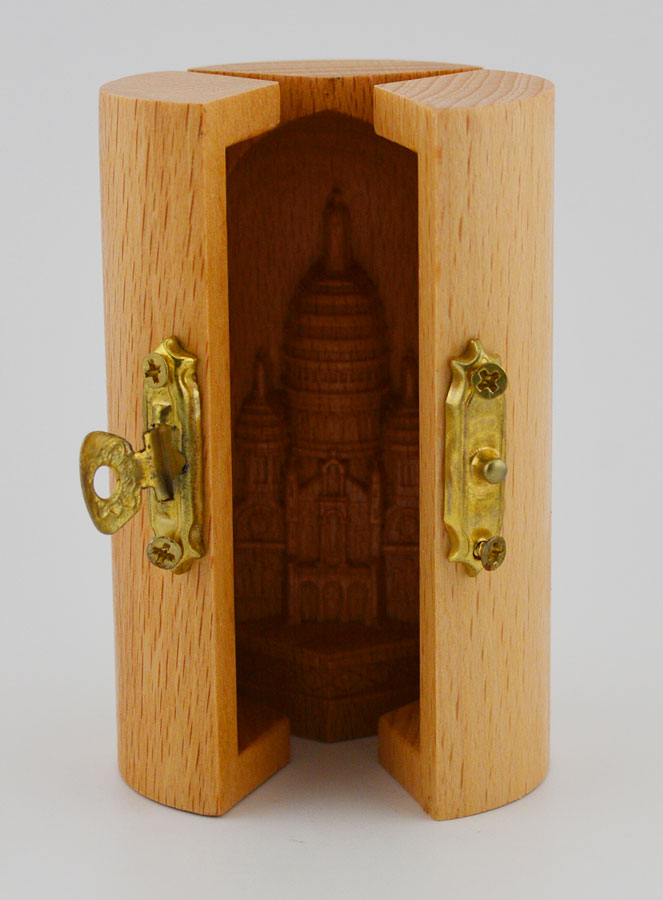 Tríptico en madera maciza - Basílica del Sagrado Corazón (pic 4)