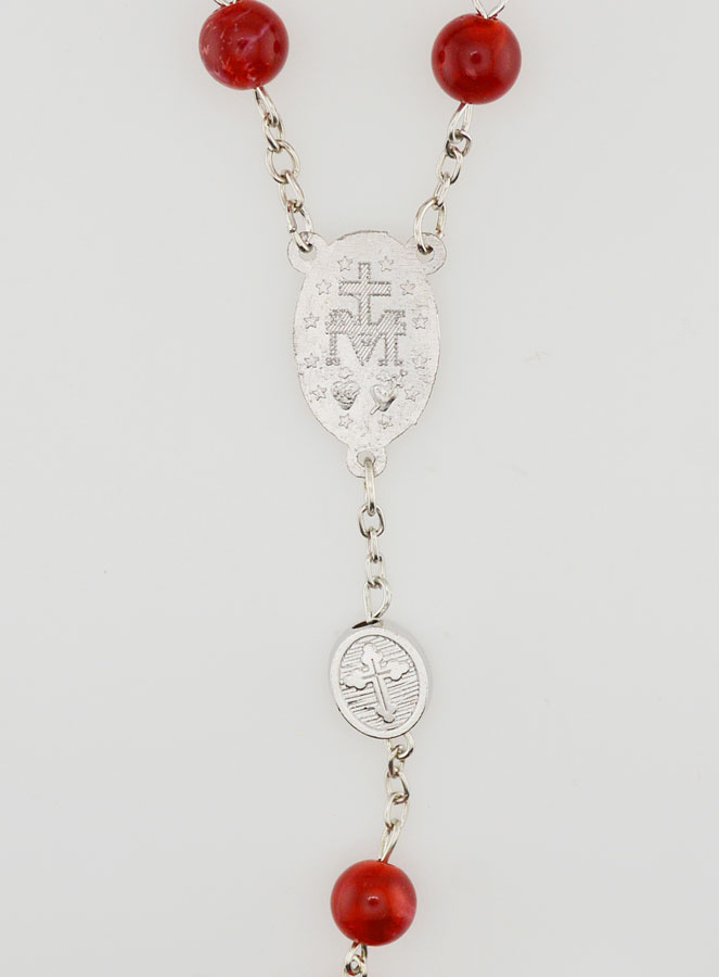 Rosario de la Medalla Milagrosa - Rojo (pic 4)