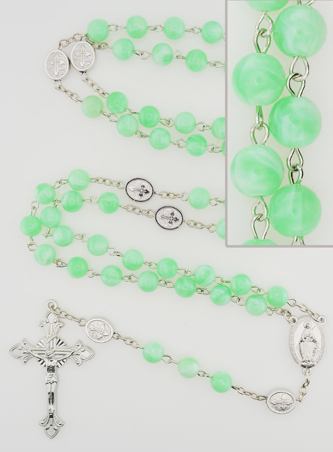 Rosario Medalla Milagrosa - Verde (pic 1)