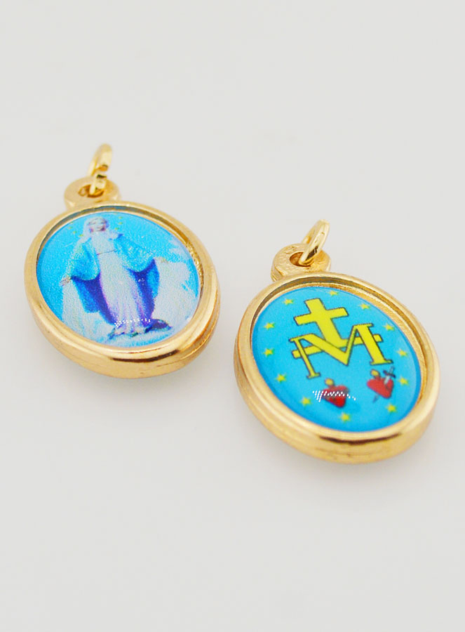 Medalla Milagrosa Dorada - 25 mm (pic 2)