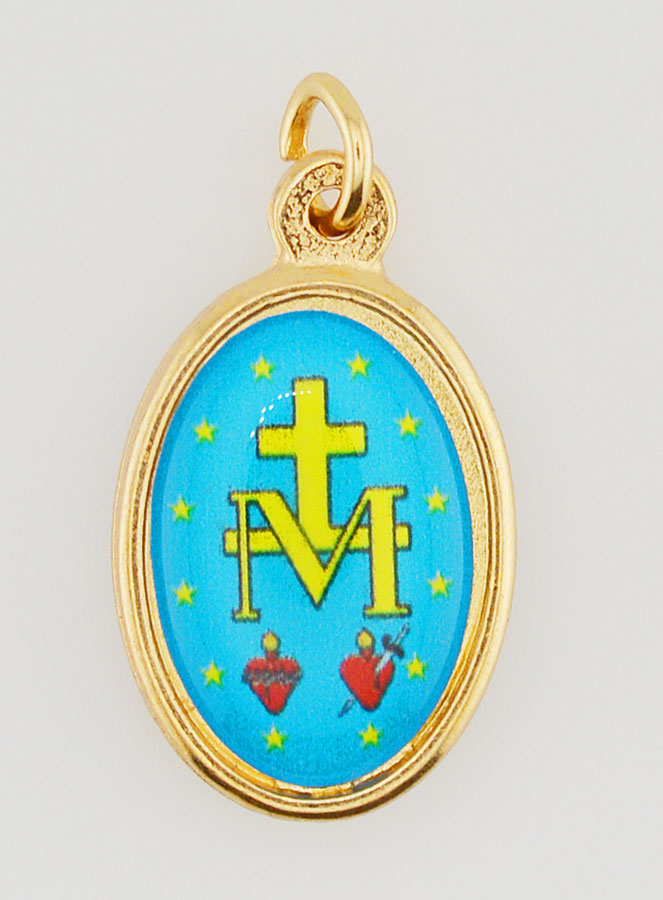 Medalla Milagrosa Dorada - 25 mm (pic 4)
