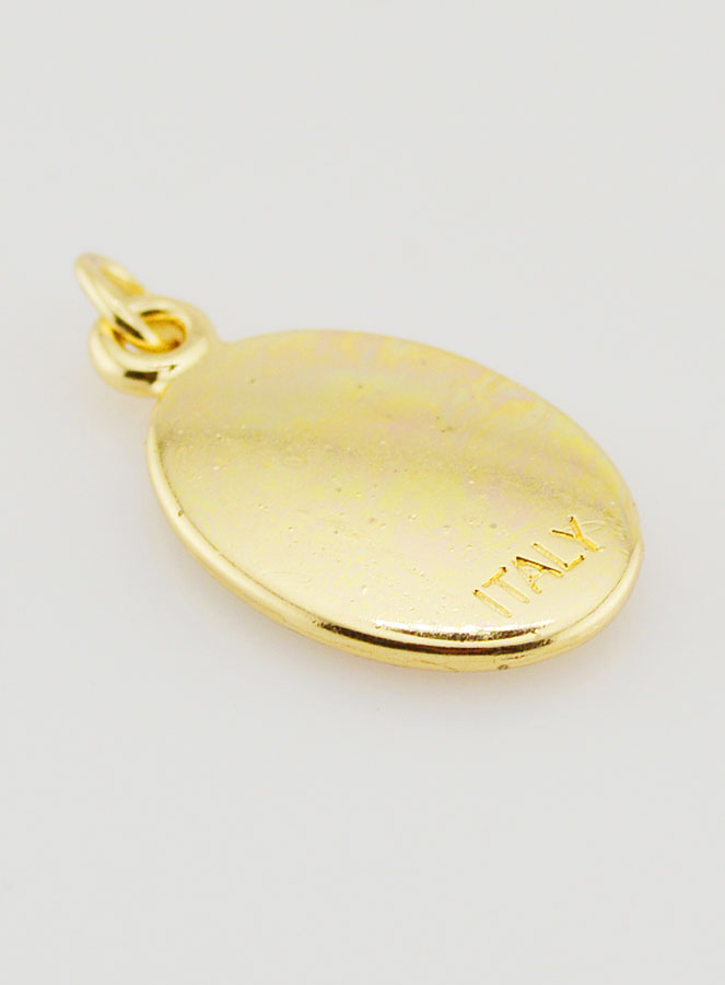 Medalla de Santa María Magdalena dorada - 25 mm (pic 4)