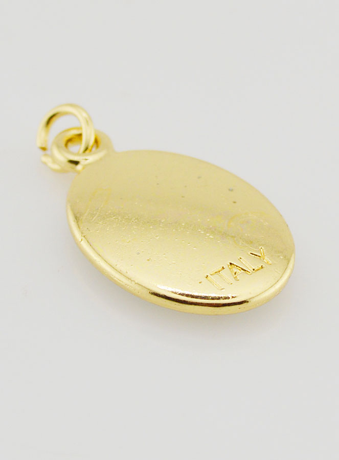 Medalla Virgen Milagrosa Dorada - 25 mm (pic 4)