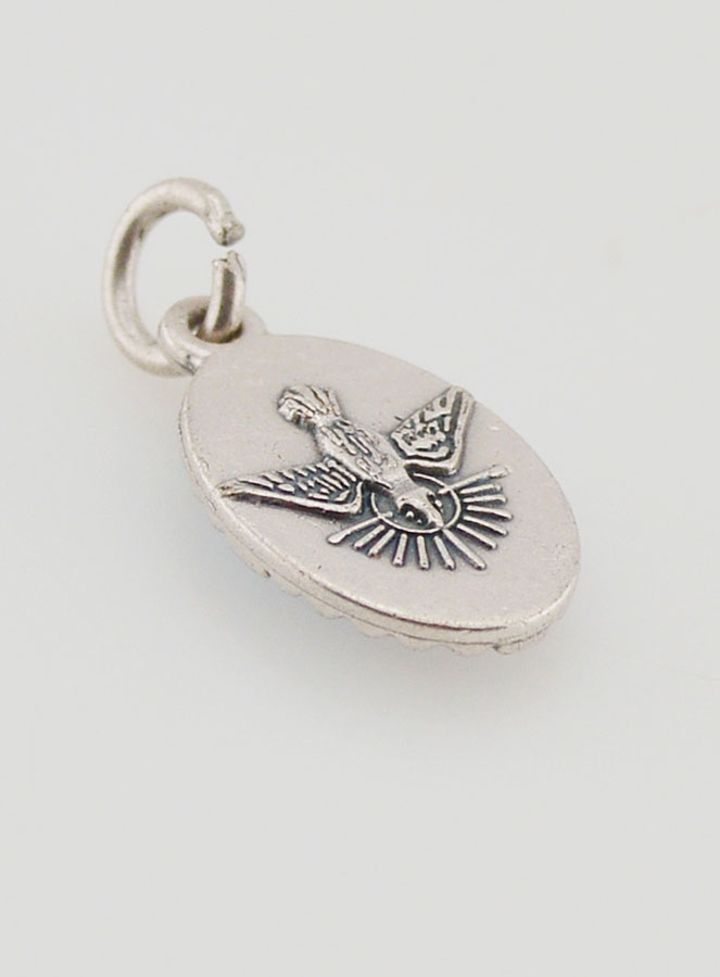 Medalla con borde trenzado de 15 mm – Virgen Milagrosa (pic 4)