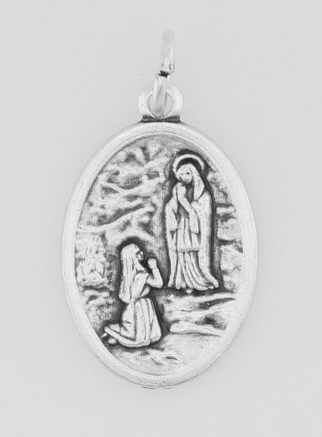 Medalla de Nuestra Señora de Lourdes - 22 mm (pic 1)
