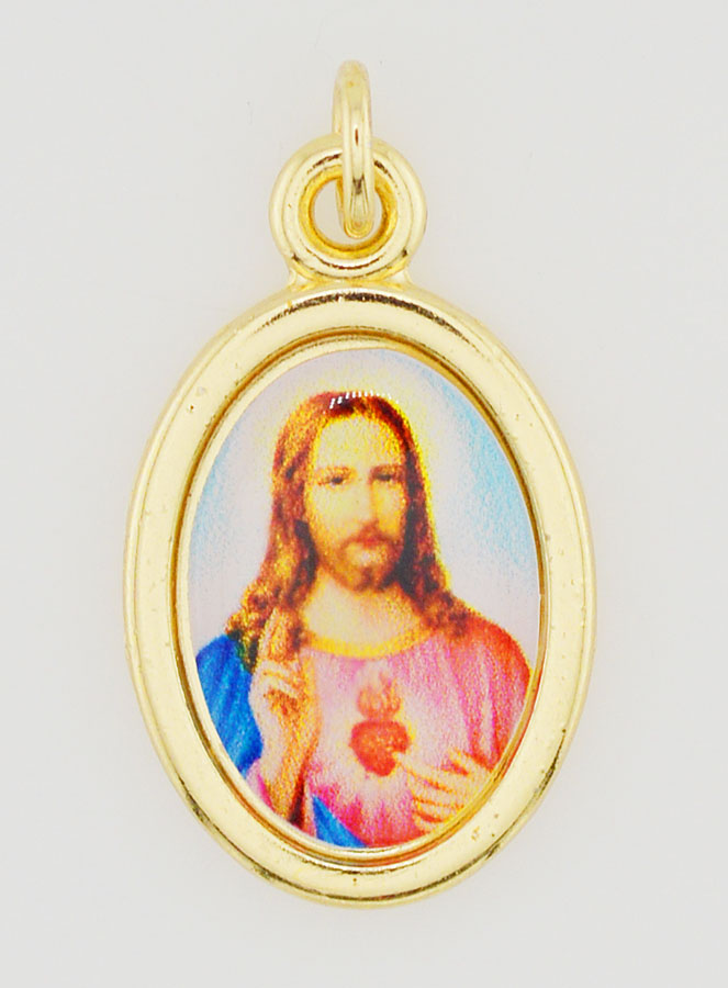Medalla del Sagrado Corazón de Jesús - 25 mm (pic 1)