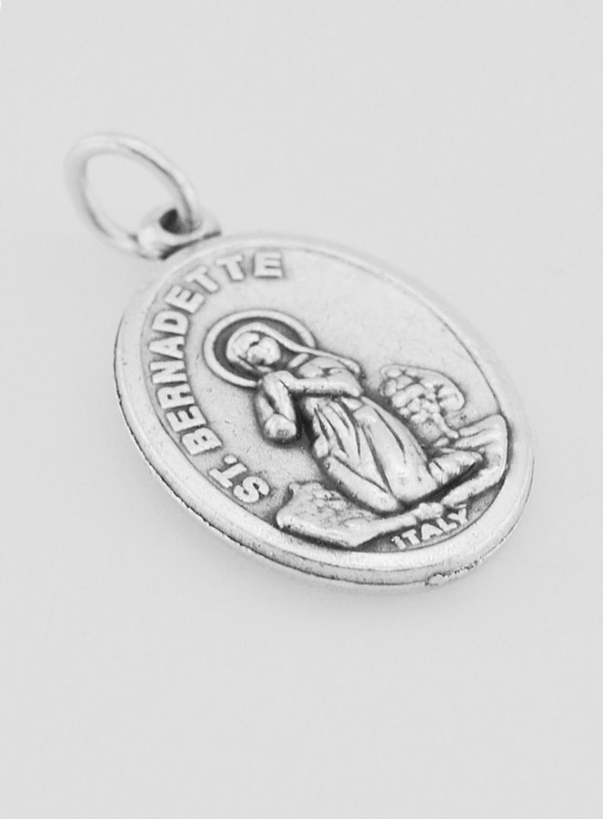 Medalla de Santa Bernadette Soubirous - 22 mm (pic 3)
