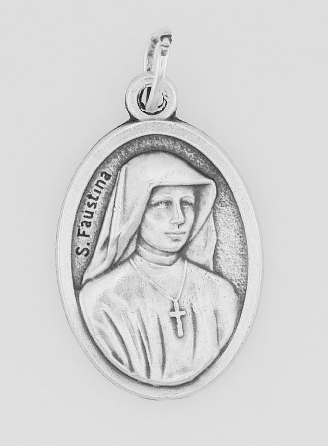 Medalla de Santa Faustina - 22 mm (pic 1)