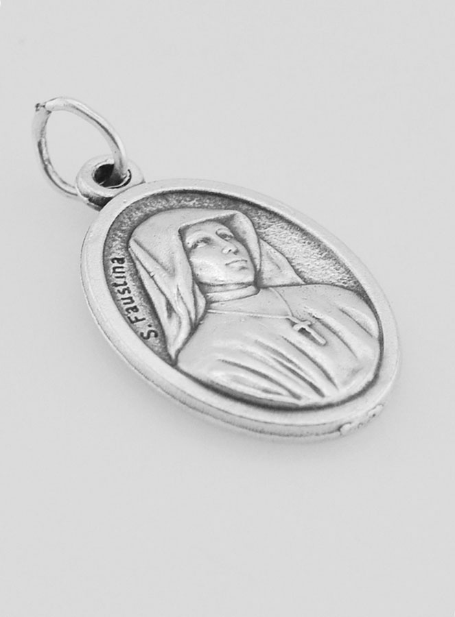 Medalla de Santa Faustina - 22 mm (pic 3)