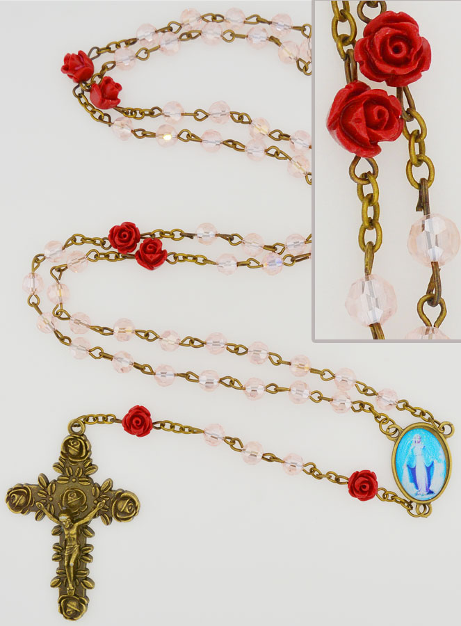 Rosario de la Medalla Milagrosa - Rosa (pic 1)