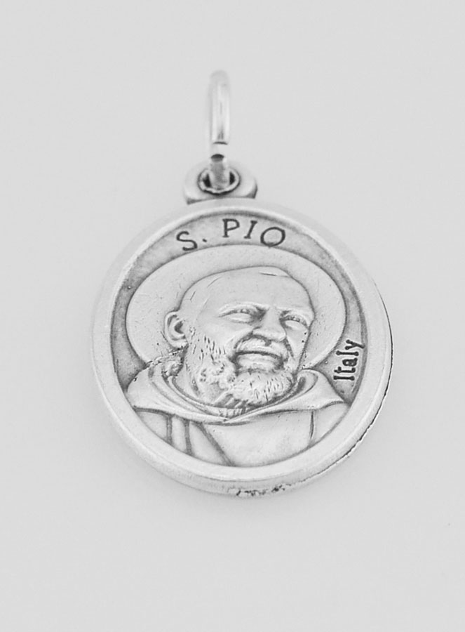 Medalla de San Padre Pío - 22 mm (pic 2)