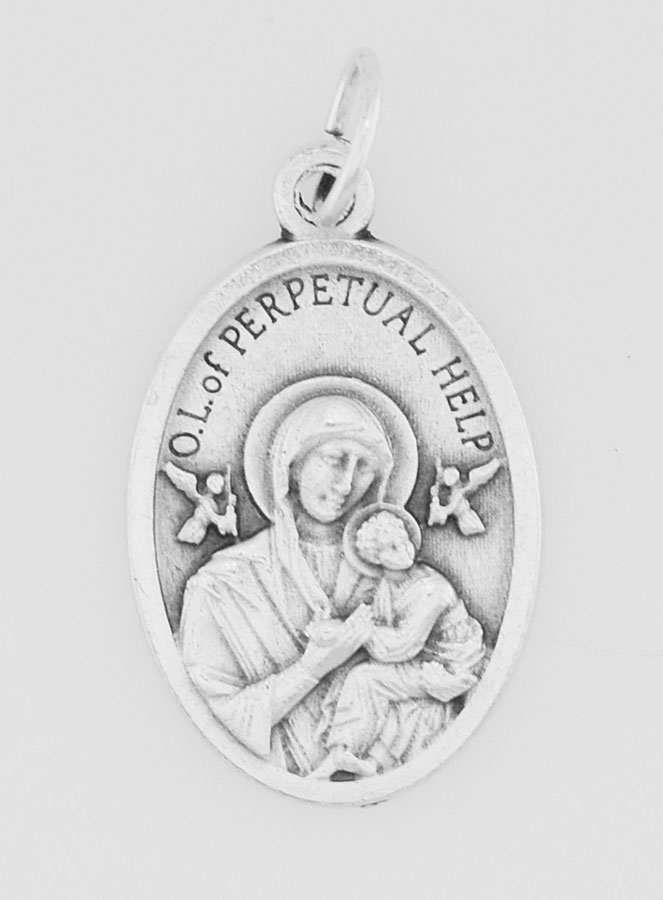 Medalla de la Virgen del Perpetuo Socorro - 22 mm (pic 1)