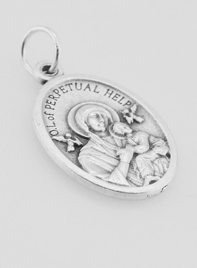 Medalla de la Virgen del Perpetuo Socorro - 22 mm (pic 3)