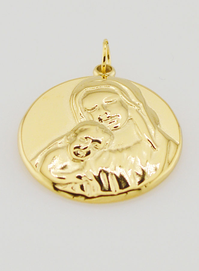 Medalla de la Virgen y el Niño - 20 mm (pic 2)