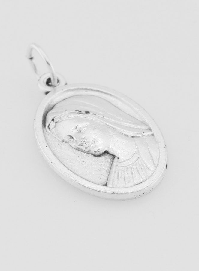 Medalla del perfil de la Virgen María - 22 mm (pic 3)