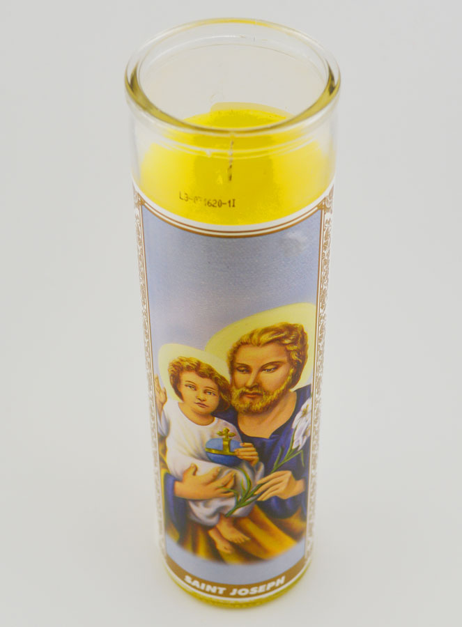 Vela de cristal - San José y Oración (pic 2)