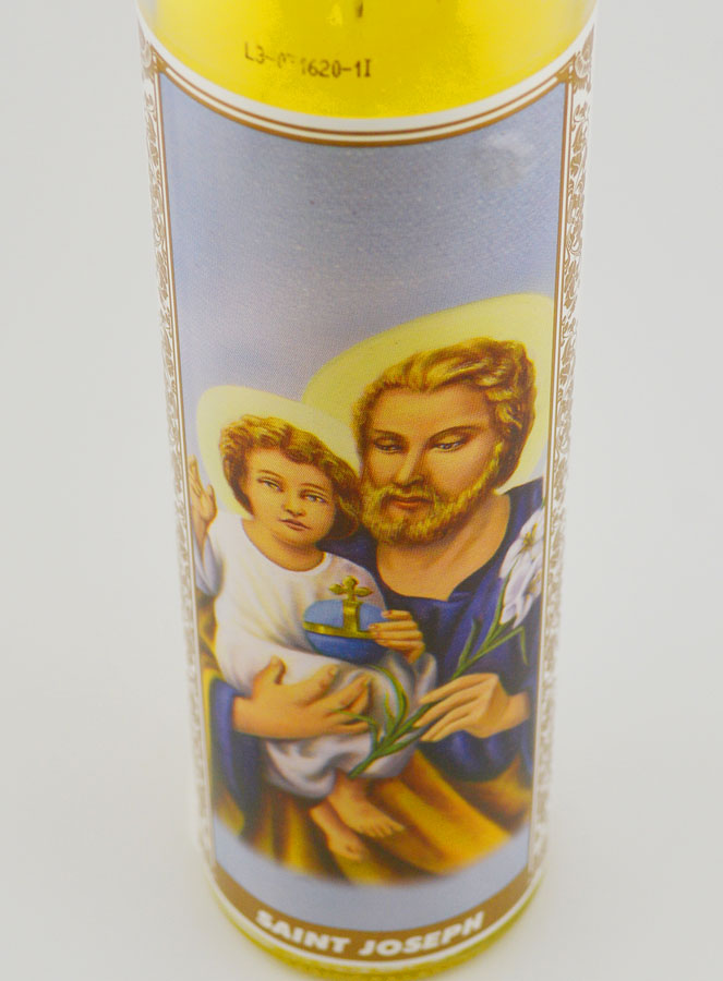 Vela de cristal - San José y Oración (pic 4)