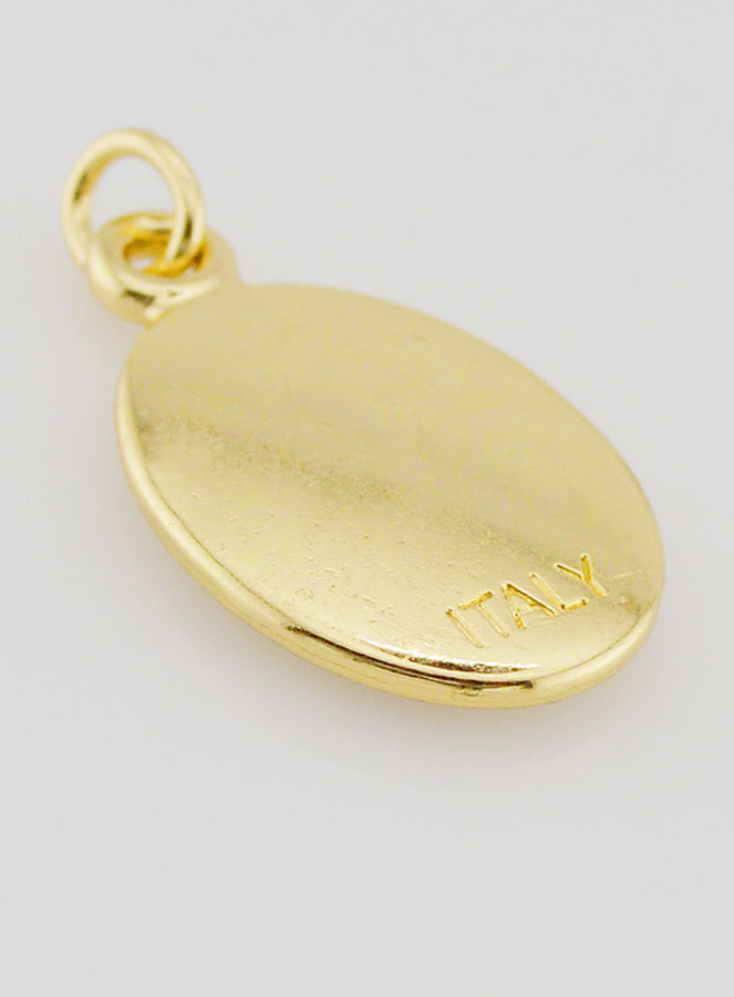 Medalha de Santa Ana Dourada - 25mm, (pic 4)