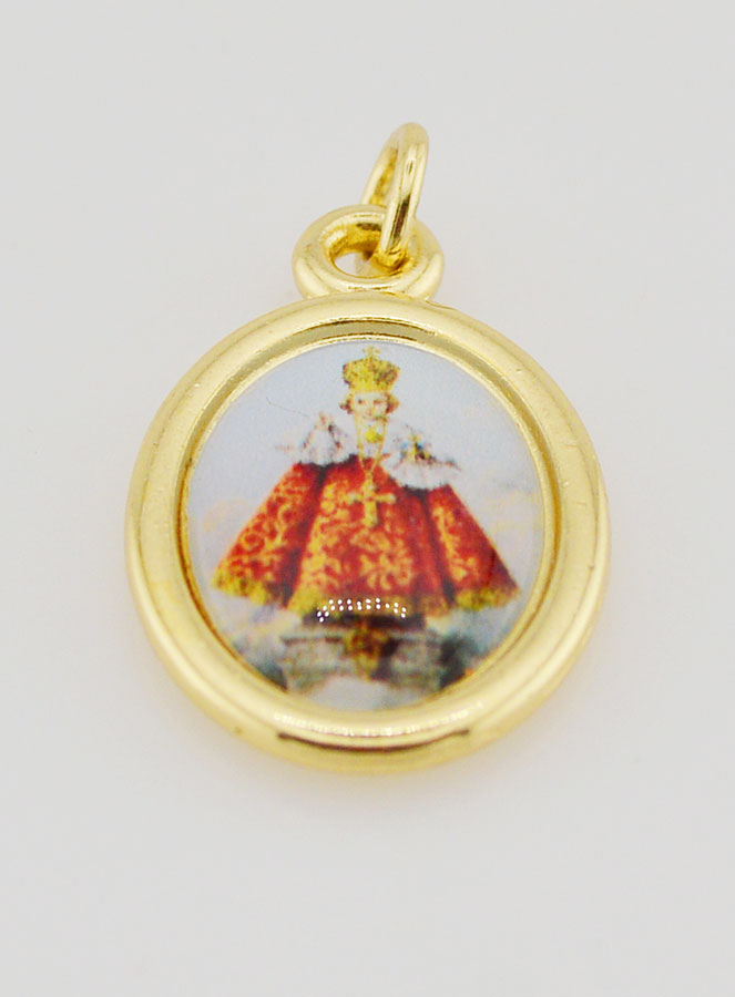 Medalha Menino Jesus de Praga - 25mm (pic 2)