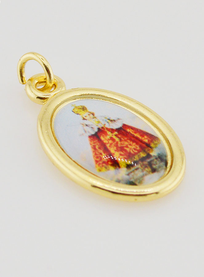Medalha Menino Jesus de Praga - 25mm (pic 3)