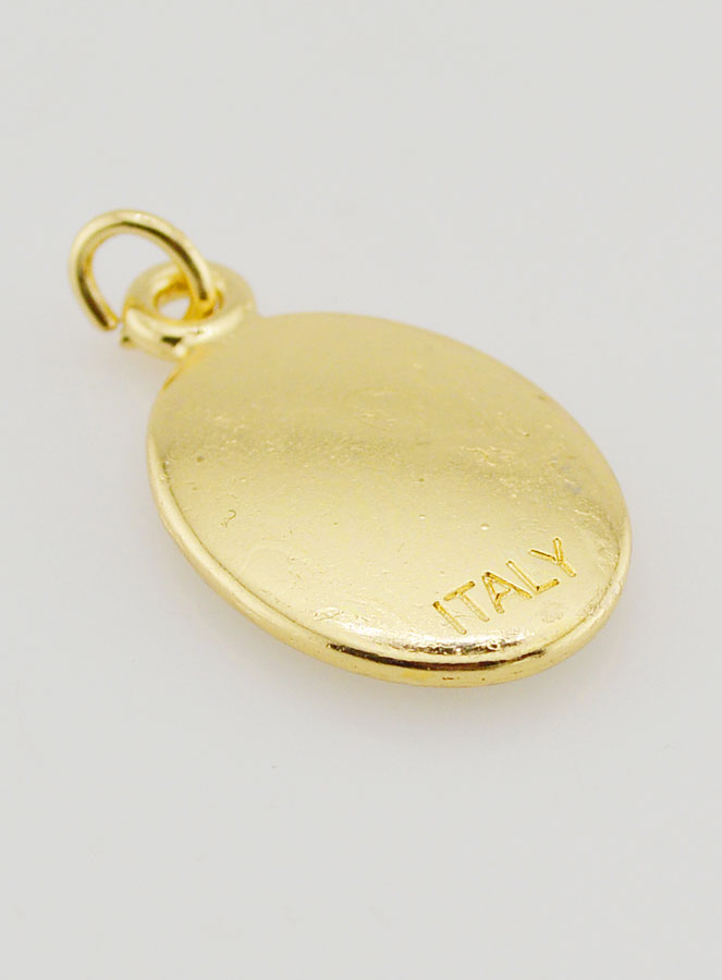 Medalha do Papa Francisco Dourada - 25mm (pic 4)