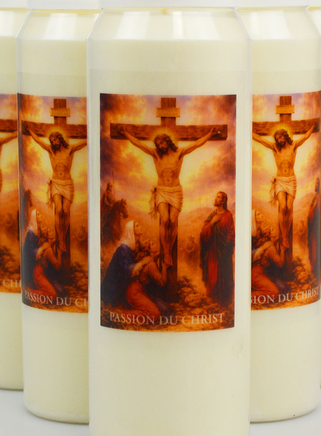 Juego de 10 velas de novena de la Pasión de Cristo (pic 3)