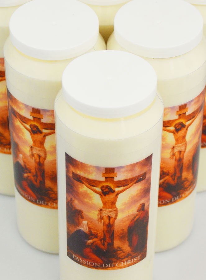 Juego de 10 velas de novena de la Pasión de Cristo (pic 4)