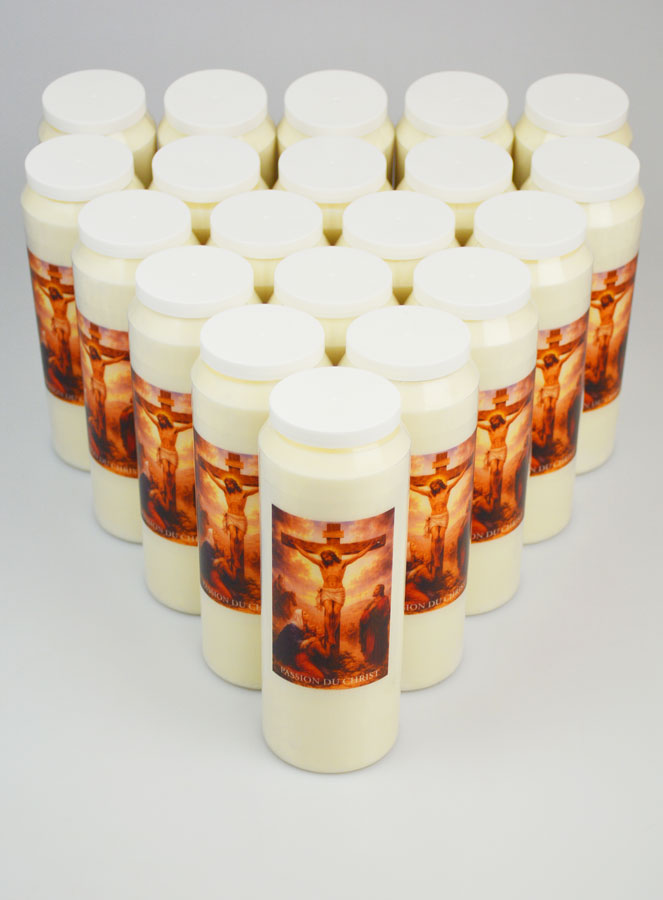 Juego de 20 velas de novena de la Pasión de Cristo (pic 2)