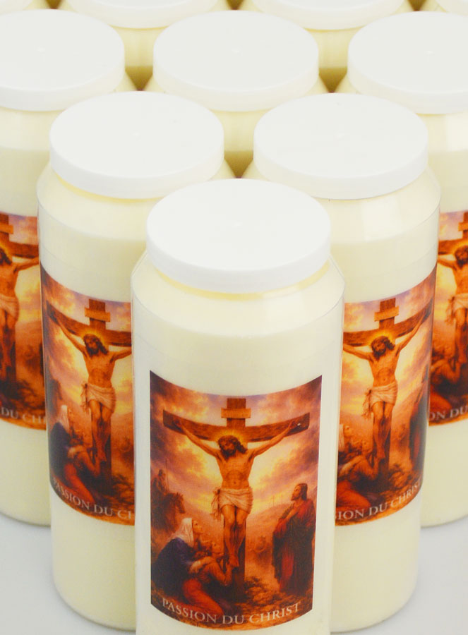 Juego de 20 velas de novena de la Pasión de Cristo (pic 4)