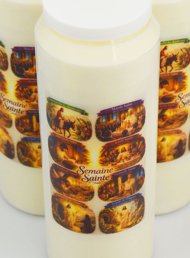 Juego de 6 velas para la novena de Semana Santa (pic 4)