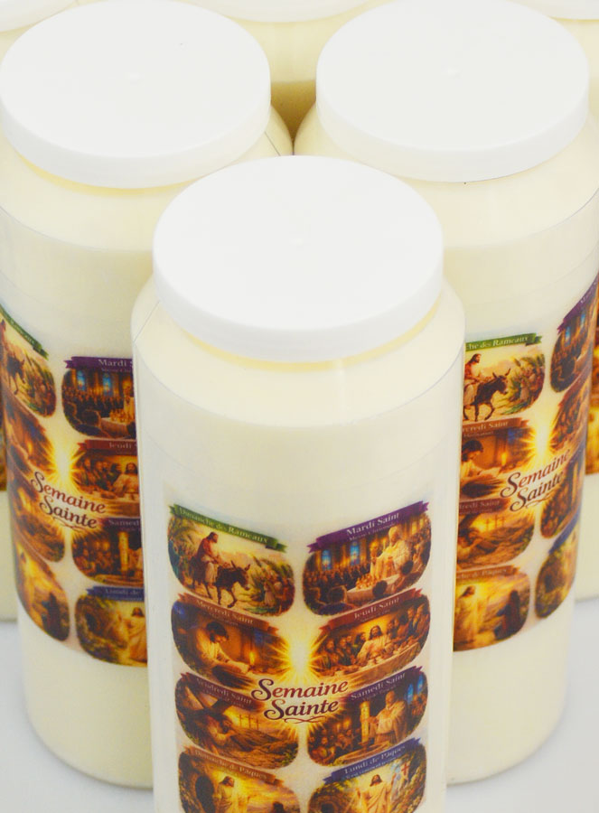 Juego de 10 velas de novena para Semana Santa (pic 4)