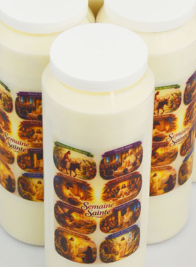 Lote de 20 Velas de Novena Semana Santa (pic 4)