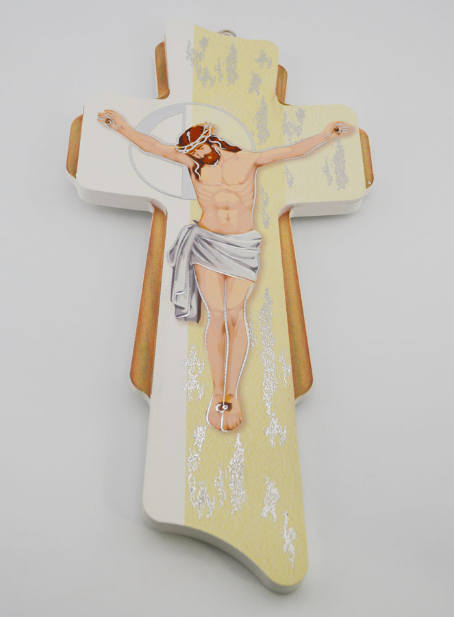 Cruz de madera para colgar - 30 cm (pic 2)