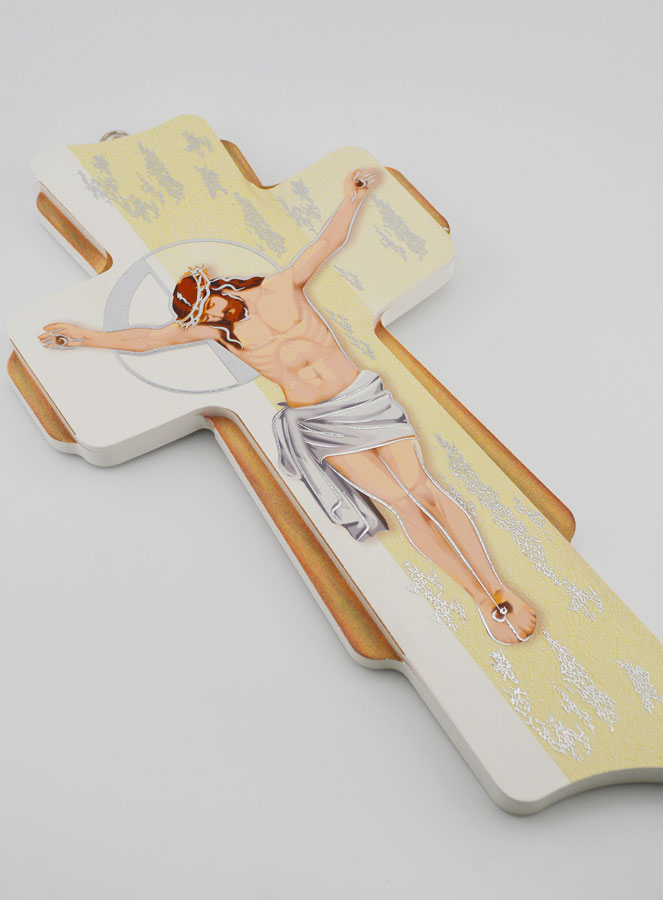 Cruz de madera para colgar - 30 cm (pic 3)
