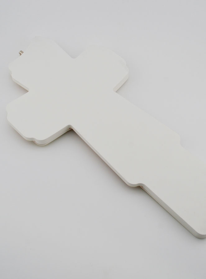 Cruz de madera para colgar - 30 cm (pic 4)