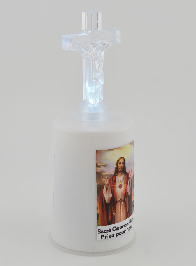 Vela de Iglesia LED - Sagrado Corazón de Jesús (pic 4)