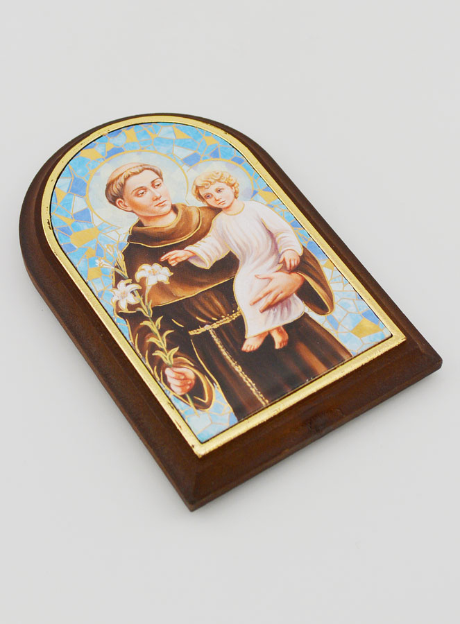 Icono de San Antonio - 10 cm (pic 3)