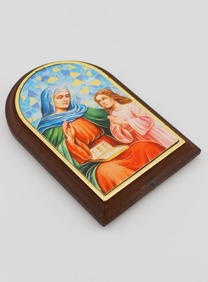 Icono de Santa Ana - 10 cm (pic 3)